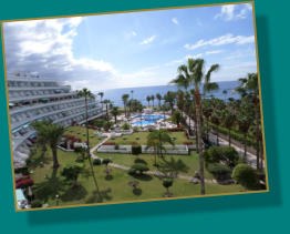 Blick über Altamira zum Meer