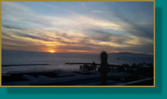 traumhafter Sonnenuntergang